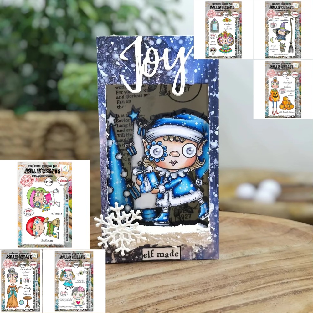 Clear Silicone Stamps For Card Making - Timbri in silicone trasparente a tema