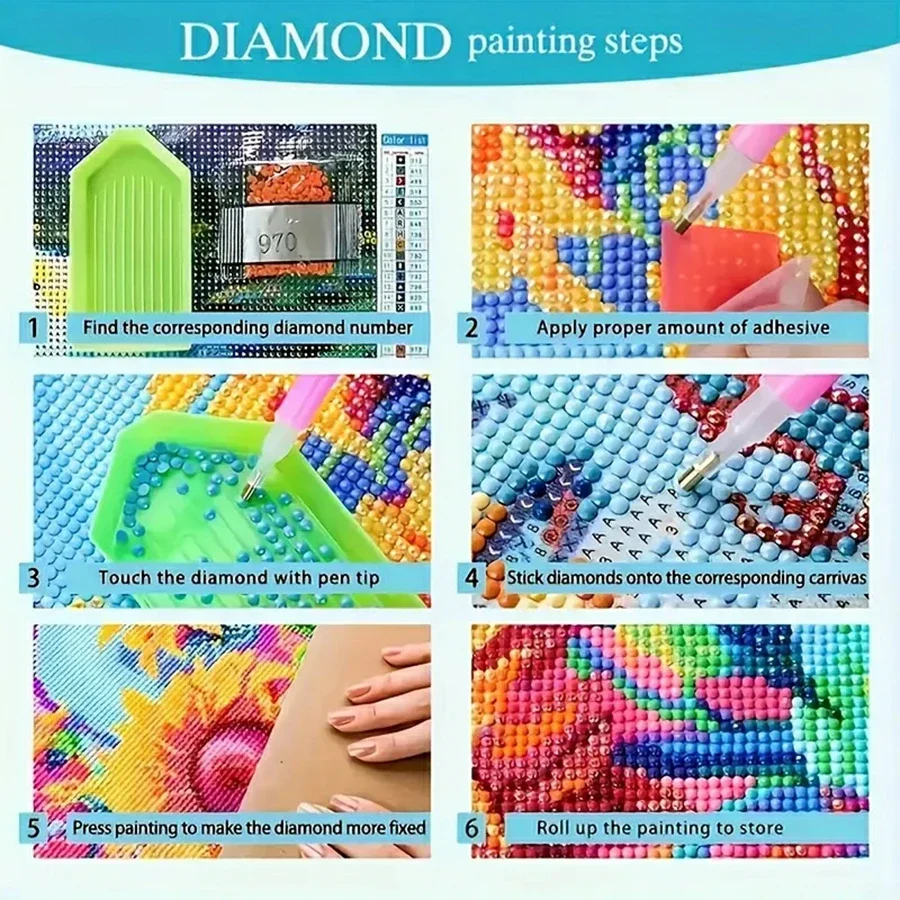 Kit per pittura diamantata 5D  - 5D Diamond Painting Kit Full Drill recensione e prezzo