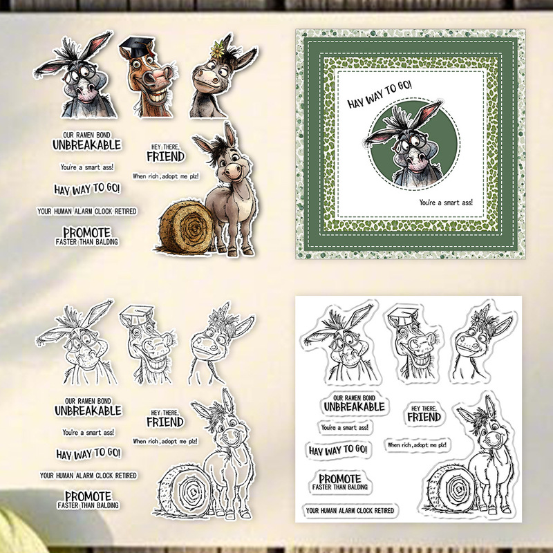 Timbro Trasparente Divertente  - Clear Silicone Stamps For Card Making recensione e prezzo