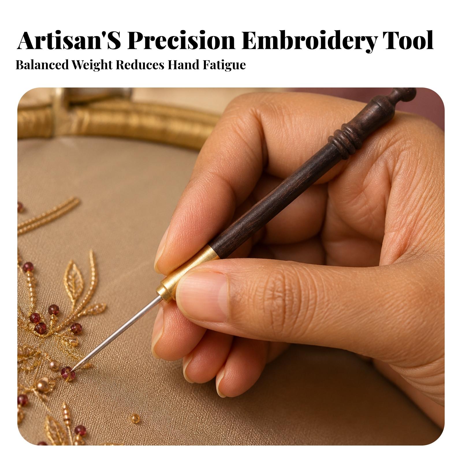 Uncinetto da ricamo con manico - Wooden Crochet Hooks Ergonomic Handle recensione e prezzo