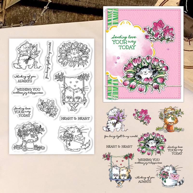 Suncraft Timbro Trasparente co - Clear Silicone Stamps For Card Making recensione e prezzo