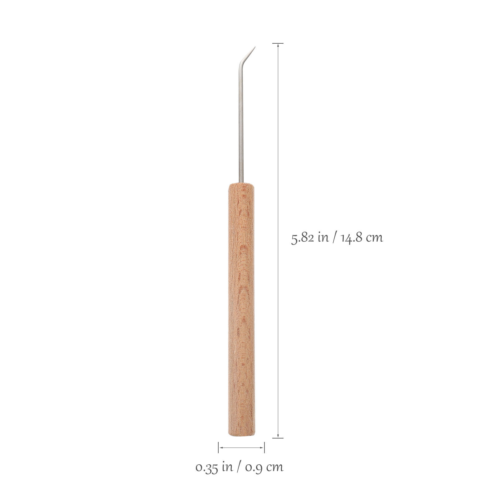 1 pezzo di ferri da uncinetto  - Wooden Crochet Hooks Ergonomic Handle recensione e prezzo