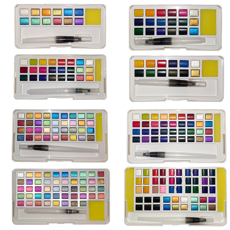 Set di colori ad acquerello so - Watercolor Paint Set Solid Pigment recensione e prezzo