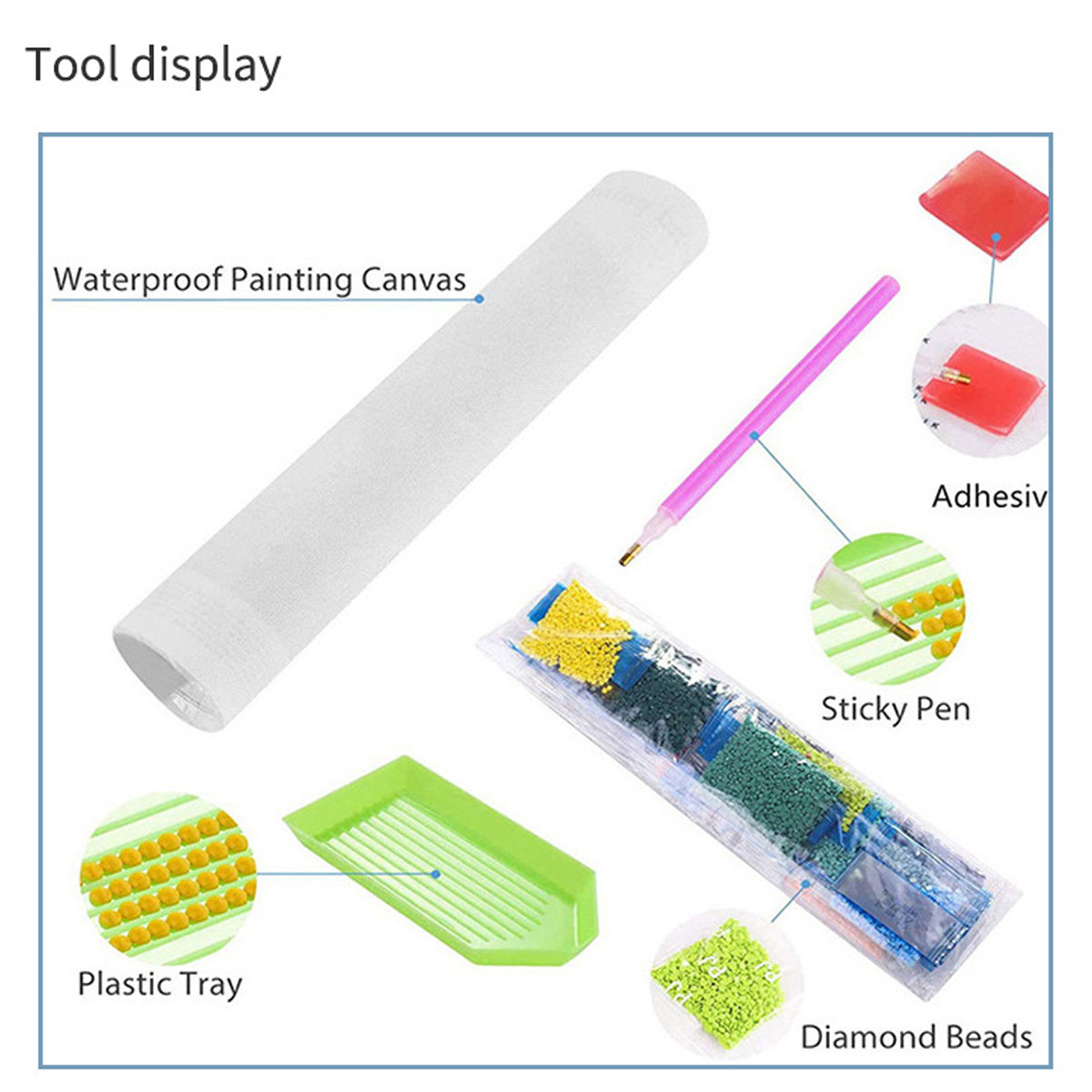 Kit per pittura con diamanti p - 5D Diamond Painting Kit Full Drill recensione e prezzo