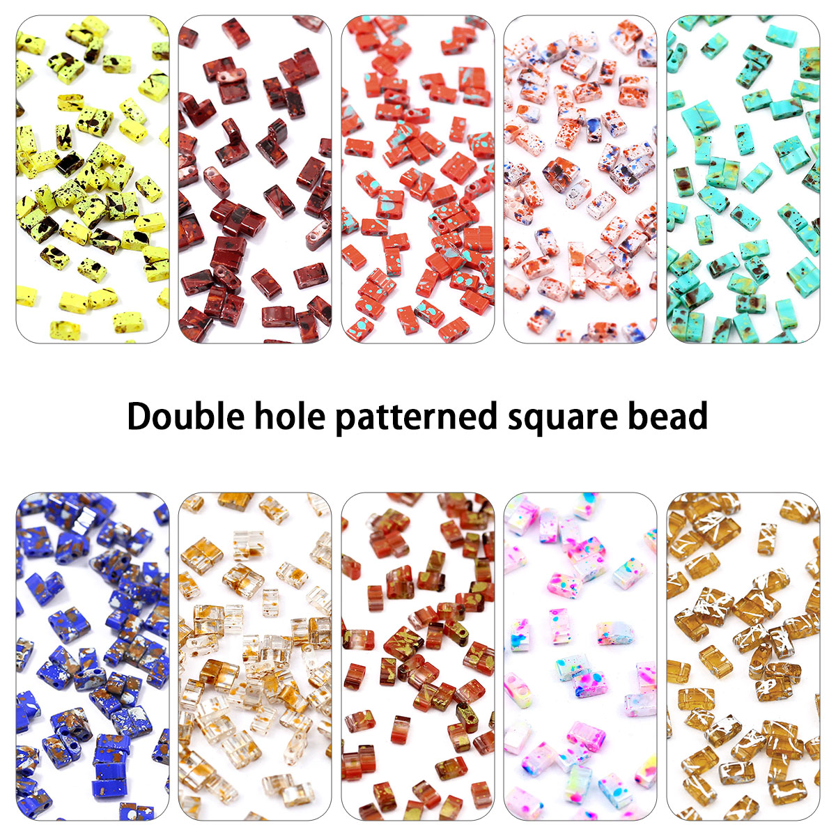 5×2mm Picasso Colore Doppi For - Glass Seed Beads 2Mm Jewelry Making recensione e prezzo