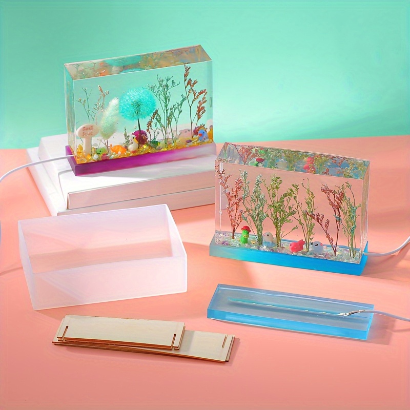 Set di 6 stampi rettangolari i - Silicone Epoxy Resin Molds Set recensione e prezzo