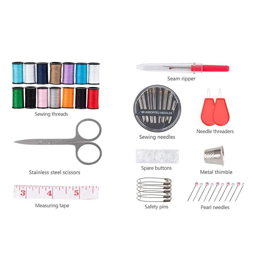 Kit da cucito compatto e porta - Cotton Embroidery Thread Skeins recensione e prezzo
