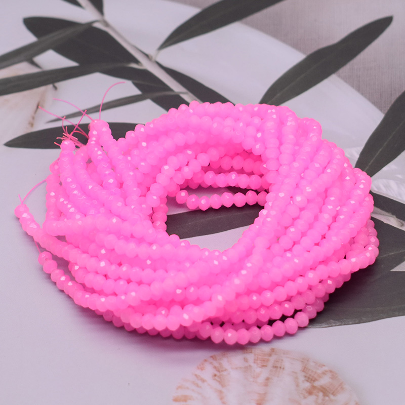 Rosa pesca brillante 1 2 3 4 6 - Glass Seed Beads 2Mm Jewelry Making recensione e prezzo