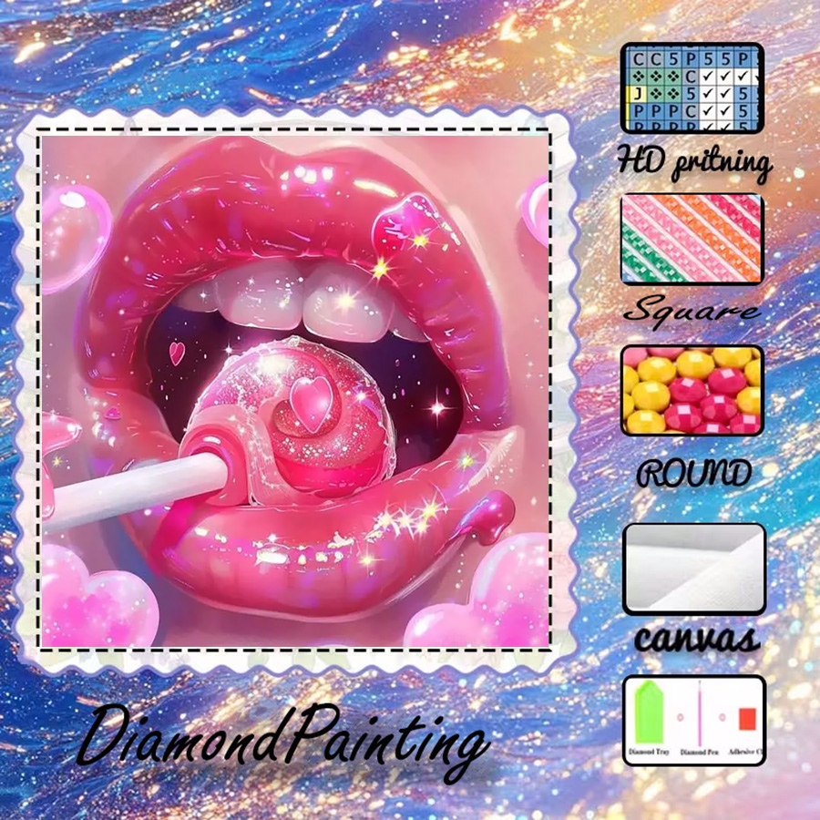 1 pezzo - 5D-DIY - Tessuto flo - 5D Diamond Painting Kit Full Drill recensione e prezzo