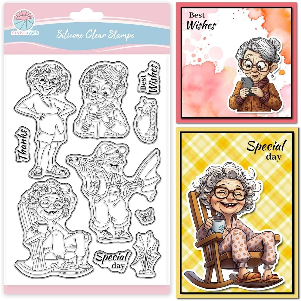 Timbri trasparenti per vecchia - Clear Silicone Stamps For Card Making recensione e prezzo