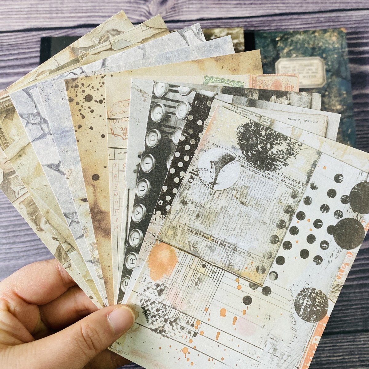 Set di 100 fogli di carta per  - Vintage Junk Journal Scrapbooking Paper recensione e prezzo